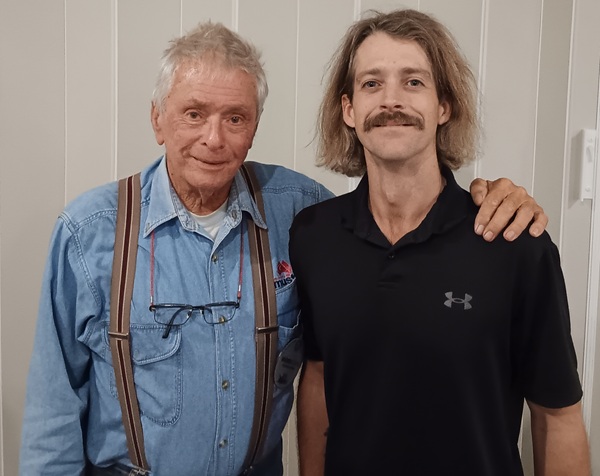 Chad Philpott and President Warren