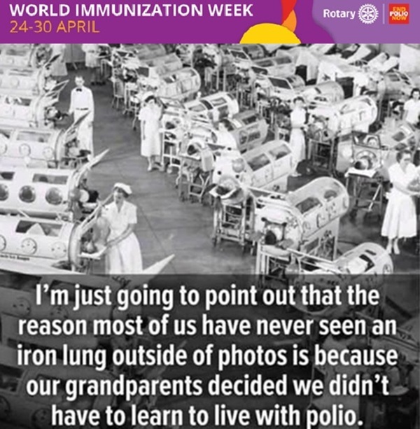 Immunisation Week - Polio Eradication