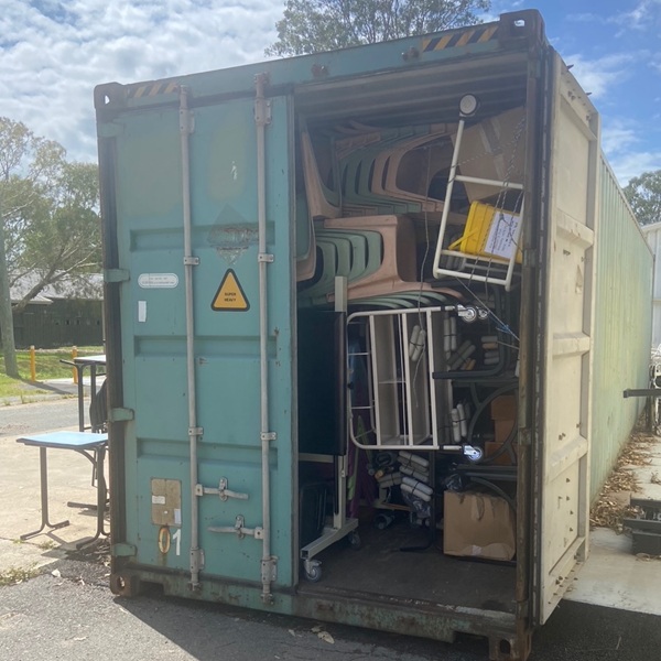 RARE Container ready for dispatch